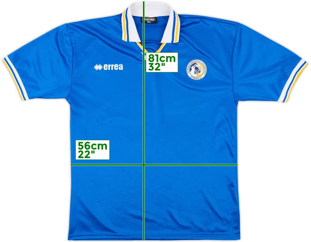 2000-02 Cyprus Home Shirt - 6/10 - (XL)