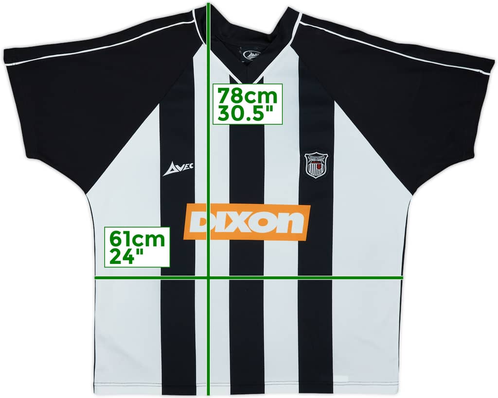 2001-02 Grimsby Town Home Shirt - 7/10 - (L)