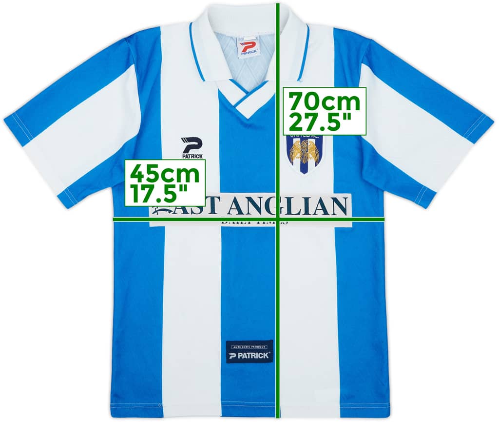 1999-00 Colchester United Home Shirt - 8/10 - (S)