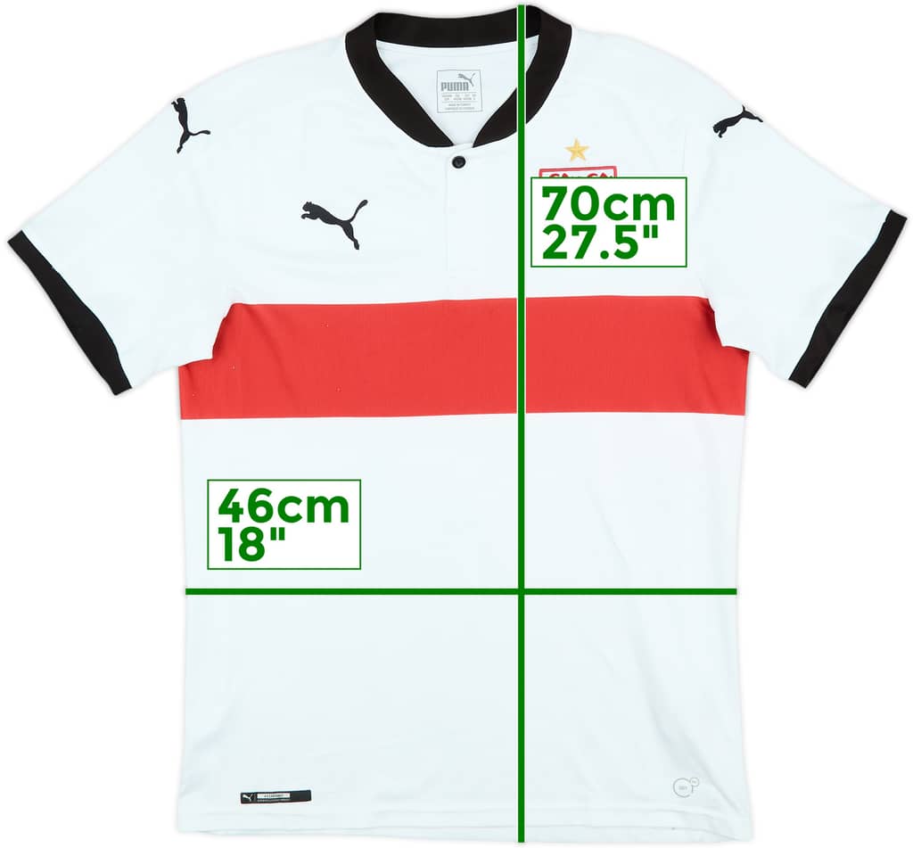 2017-18 Stuttgart Home Shirt - 8/10 - (S)
