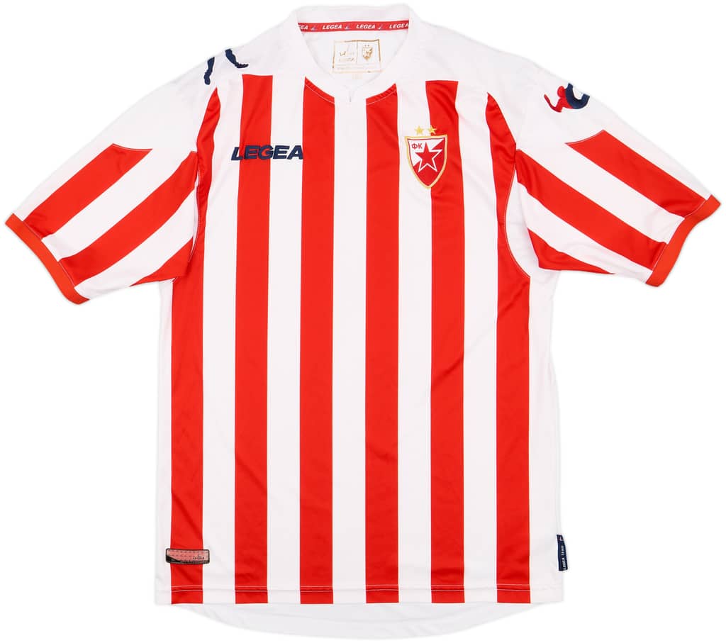 2012-13 Red Star Belgrade Home Shirt - 8/10 - (XL)