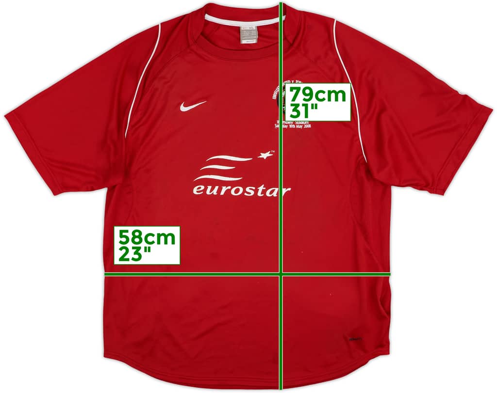 2008 Ebbsfleet United 'FA Trophy Final' Home Shirt - 5/10 - (XL)