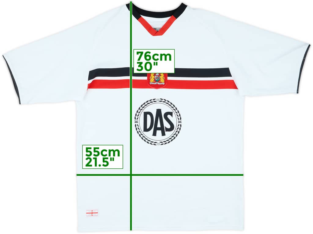 2004-05 Bristol City Away Shirt - 8/10 - (M)