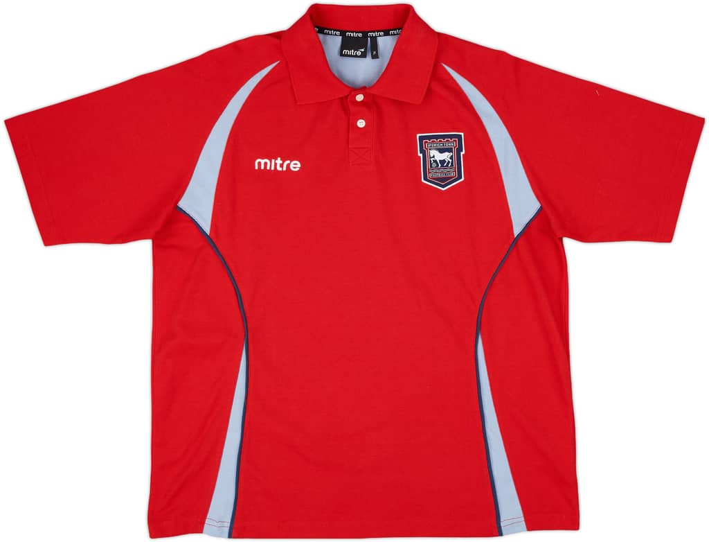2009-10 Ipswich Mitre Town Polo Shirt - 9/10 - (XL)