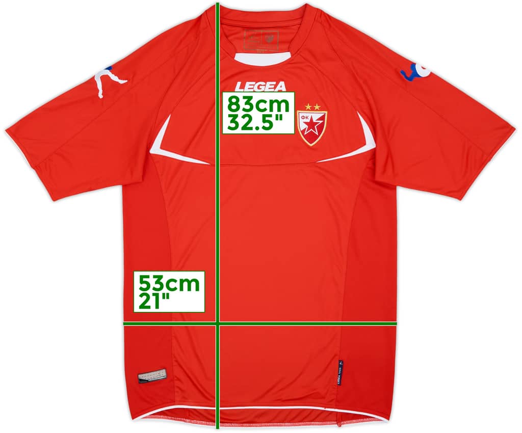 2012-13 Red Star Belgrade Away Shirt - 9/10 - (XL)