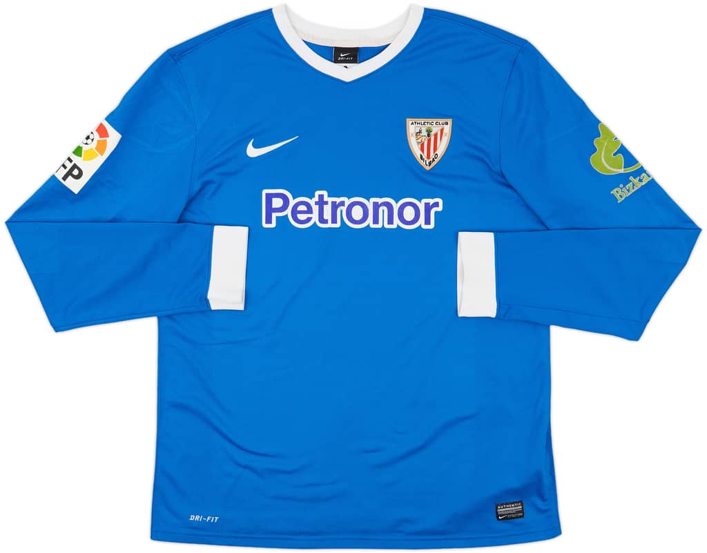 2013-14 Athletic Bilbao Away L/S Shirt - 7/10 - (L)
