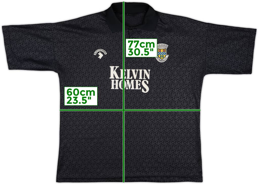 1991-92 St Mirren Away Shirt - 10/10 - (XL)