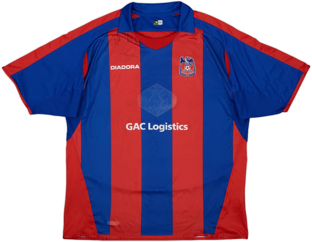 2006-07 Crystal Palace Signed Home Shirt - 5/10 - (XXL)