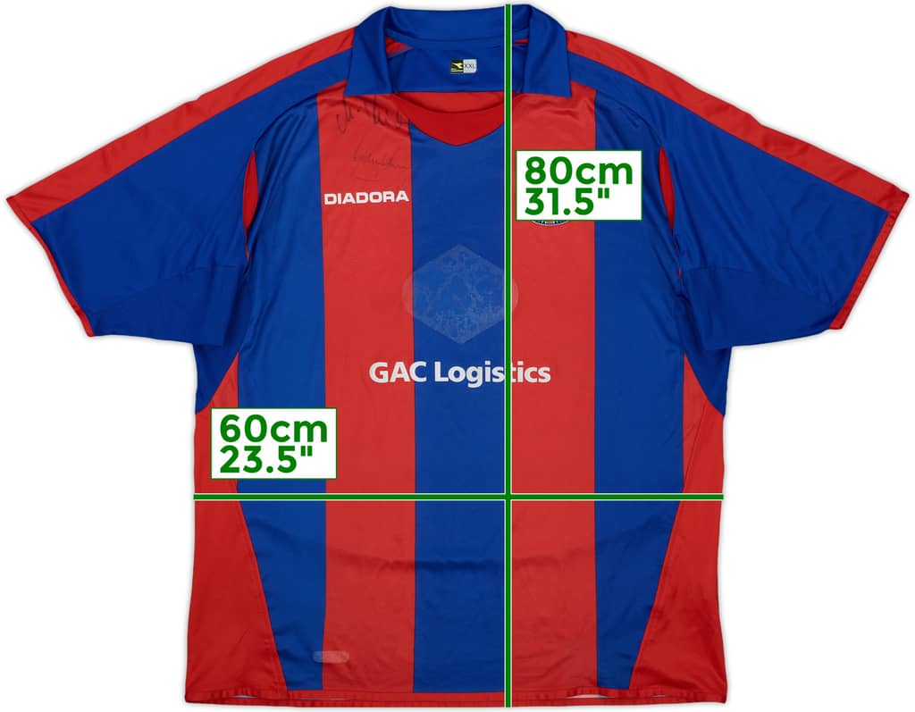 2006-07 Crystal Palace Signed Home Shirt - 5/10 - (XXL)