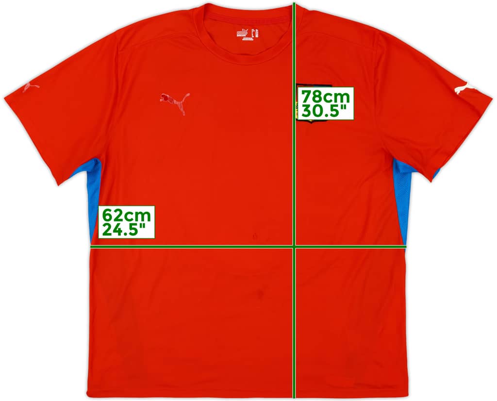 2010-12 Czech Republic Puma Training Shirt - 4/10 - (XXL)