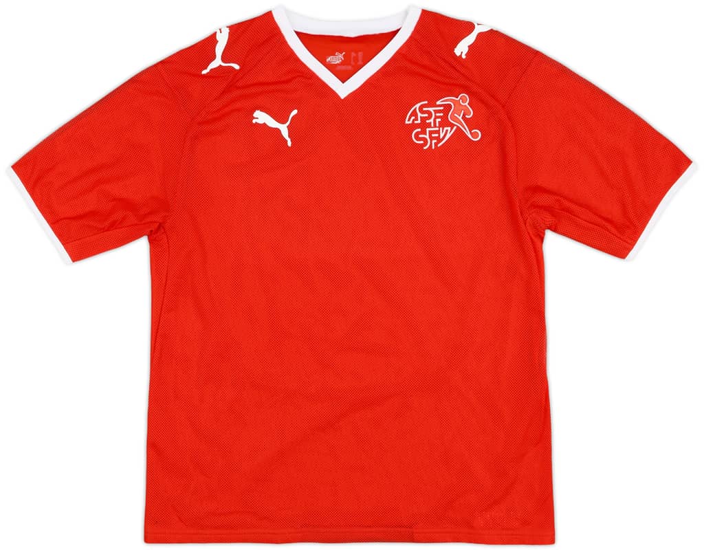 2008-10 Switzerland Home Shirt - 8/10 - (XL.Boys)