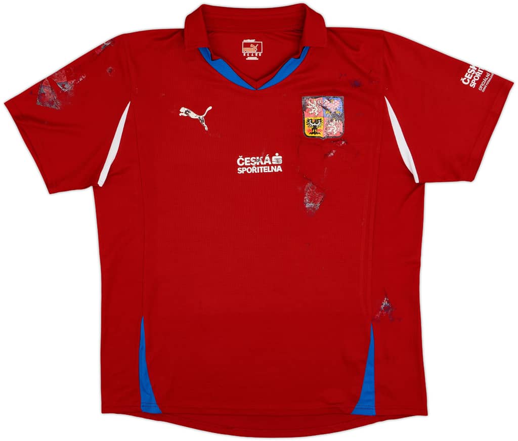 2010-12 Czech Republic Home Shirt - 4/10 - (XL)
