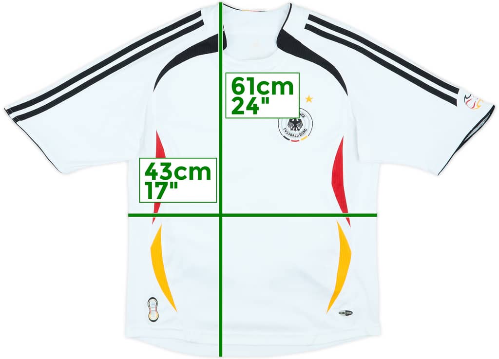 2005-07 Germany Home Shirt - 8/10 - (M.Boys)