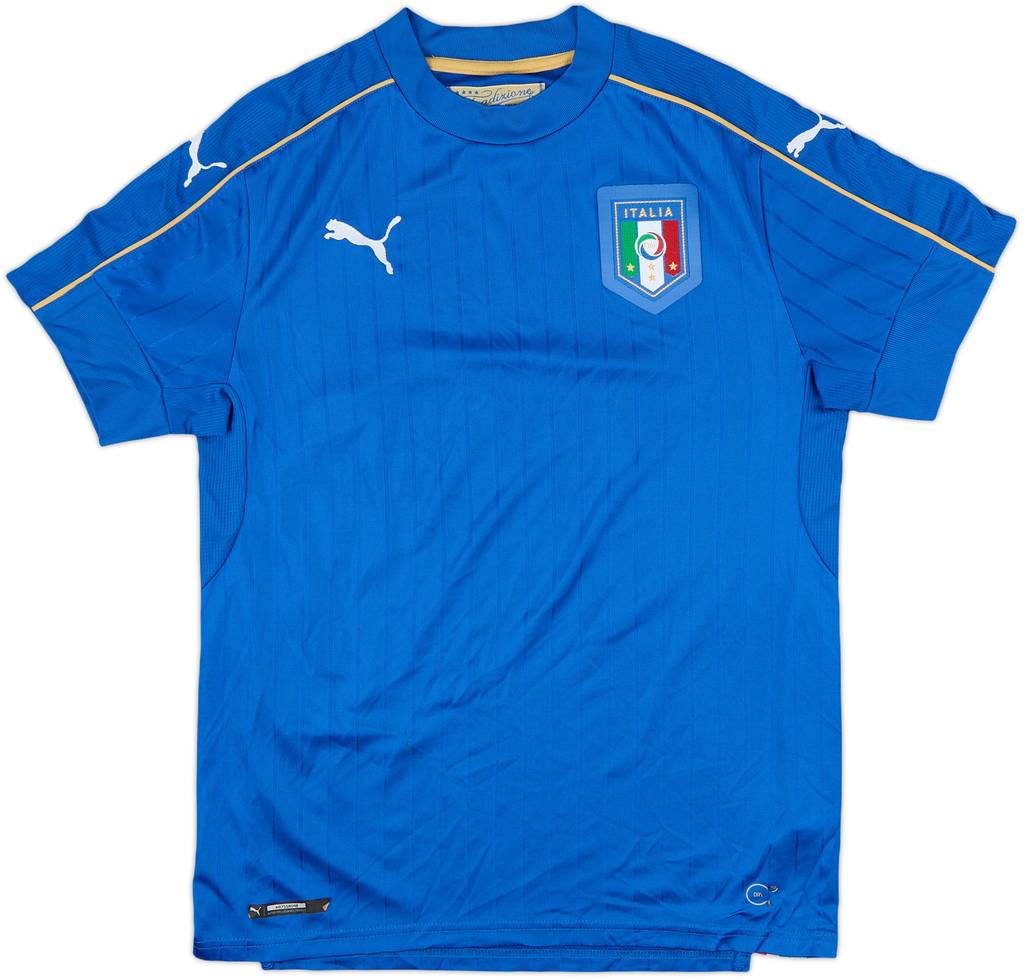 2016-17 Italy Home Shirt - 8/10 - (S)