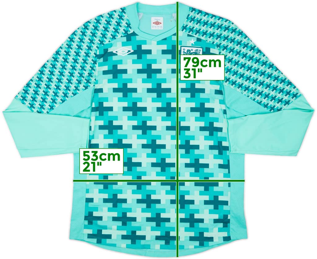 2011-12 England GK Shirt - 9/10 - (L)