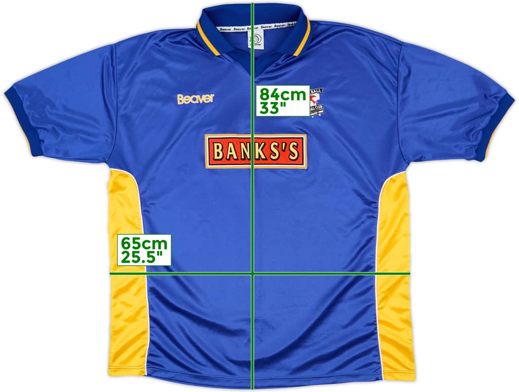 1999-00 Walsall Away Shirt - 8/10 - (3XL)