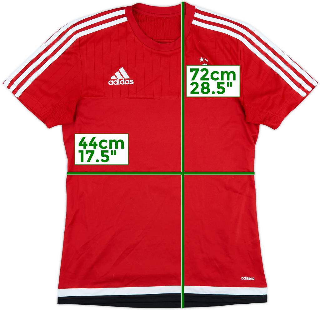 2015-16 Nottingham Forest adidas Training Shirt - 7/10 - (S)