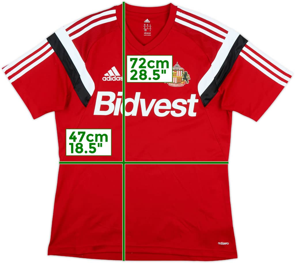 2014-15 Sunderland adidas Training Shirt - 6/10 - (M)