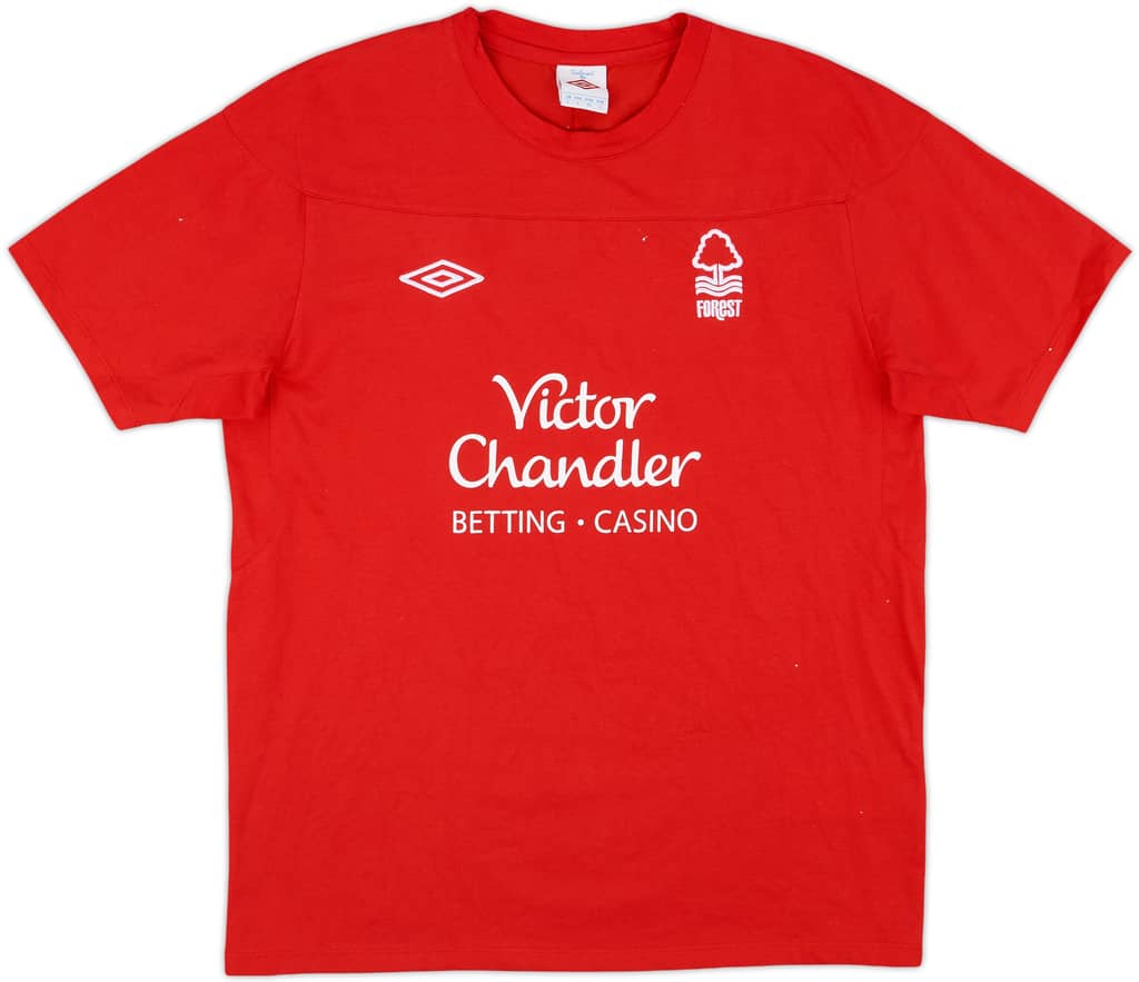 2010-11 Nottingham Forrest Umbro Training Shirt - 9/10 - (L)