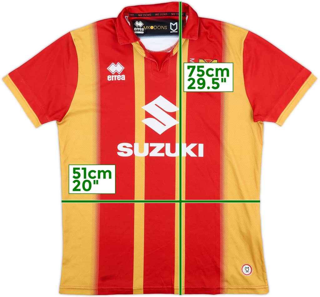 2018-19 MK Dons Away Shirt - 8/10 - (M)