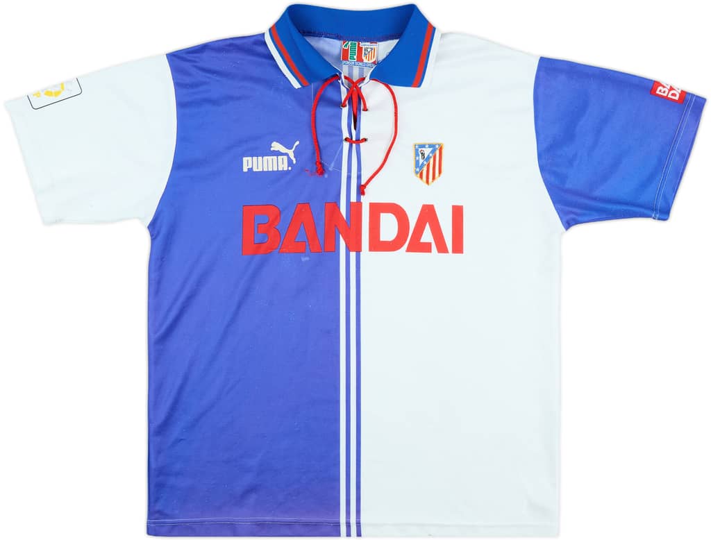 1996-97 Atletico Madrid Third Shirt - 5/10 - (L)