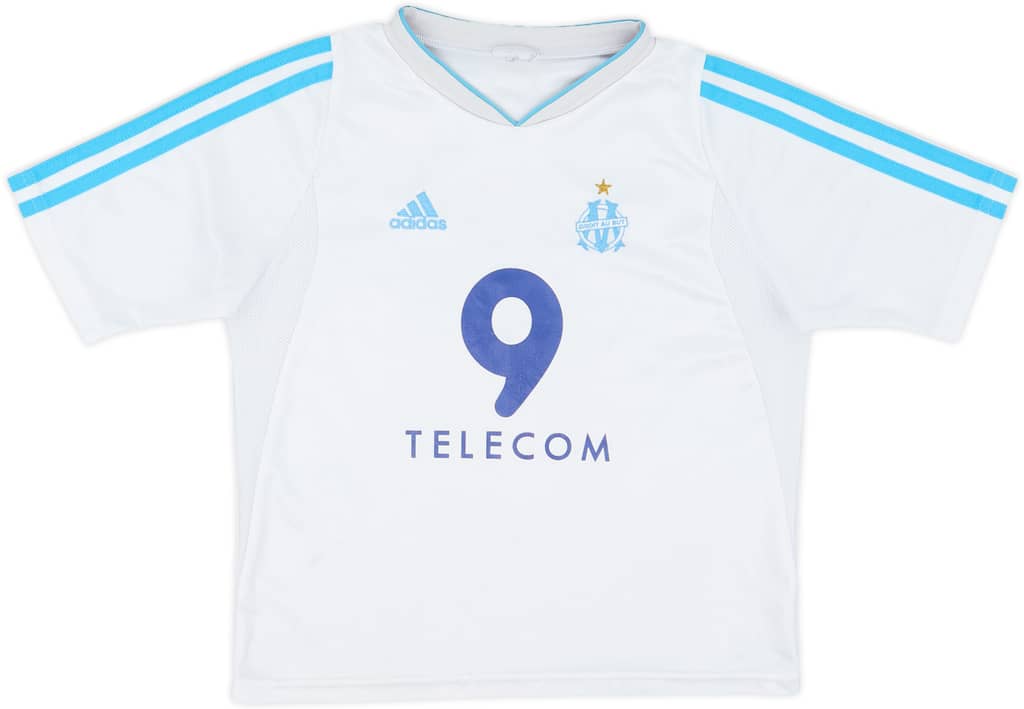 2003-04 Olympique Marseille Home Shirt - 6/10 - (M.Boys)