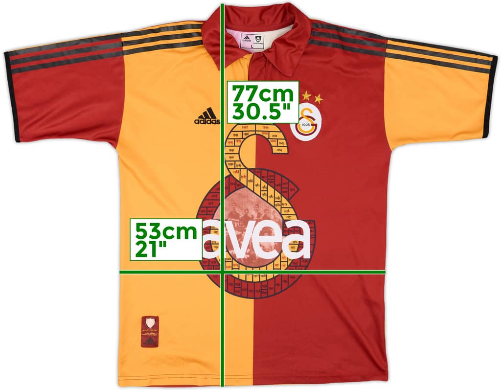 2005 Galatasaray Centenary Shirt - 8/10 - (L)