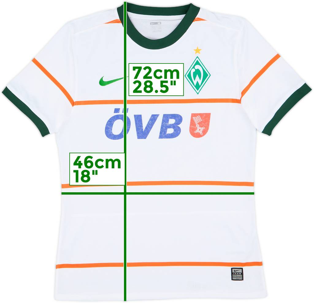 2009-10 Werder Bremen Authentic Away Shirt - 6/10 - (M)