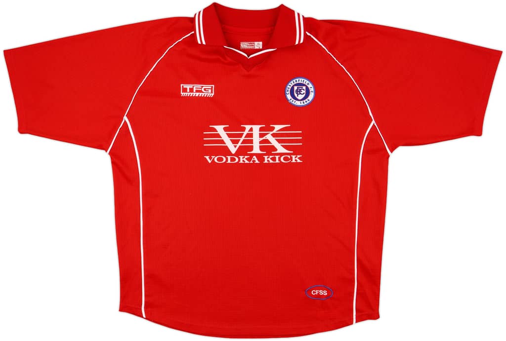 2001-03 Chesterfield Away Shirt - 8/10 - (XL)