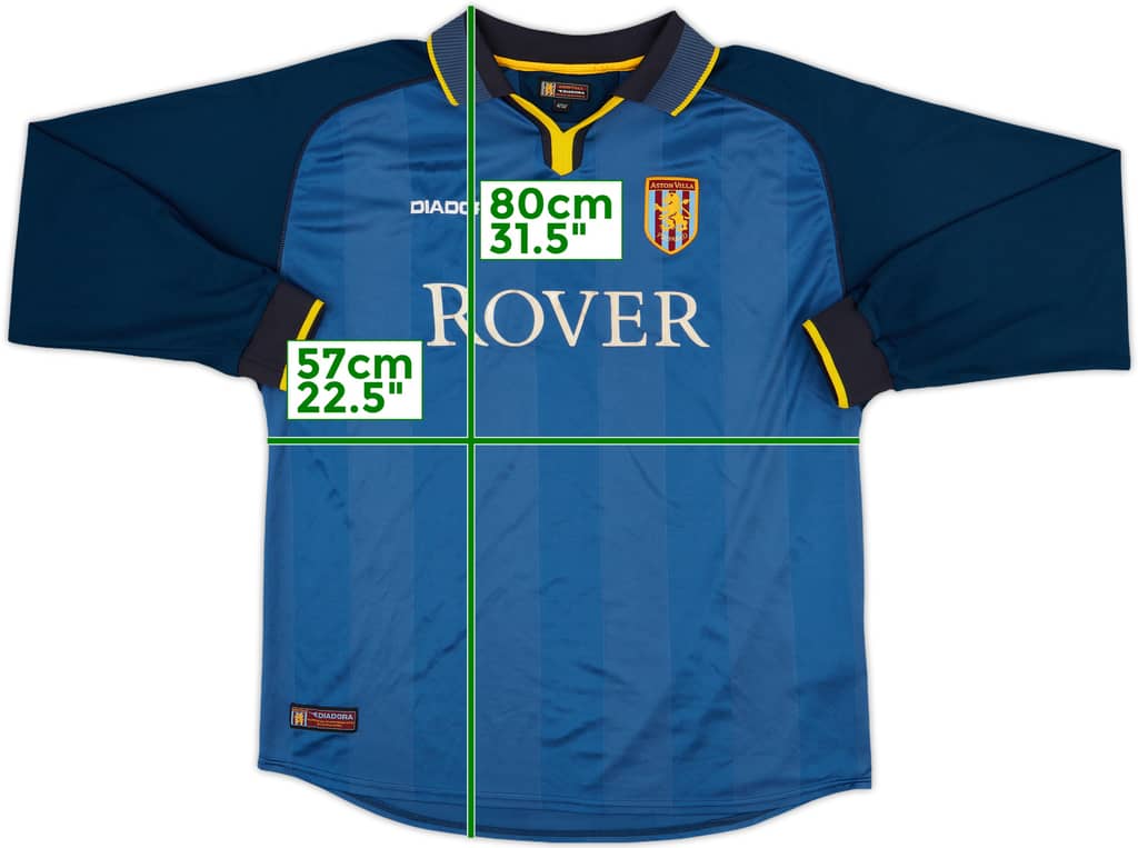 2002-03 Aston Villa GK Shirt - 7/10 - (L)