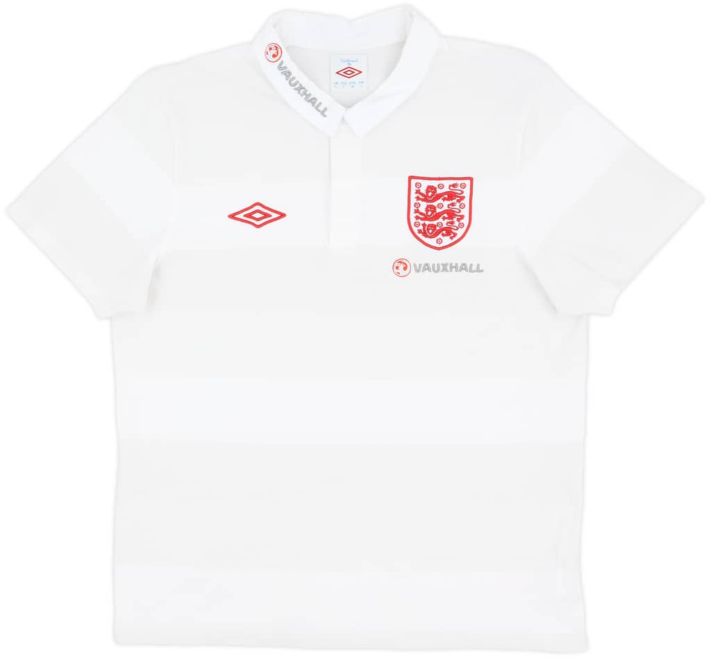 2012-13 England Umbro Polo Shirt - 9/10 - (L)