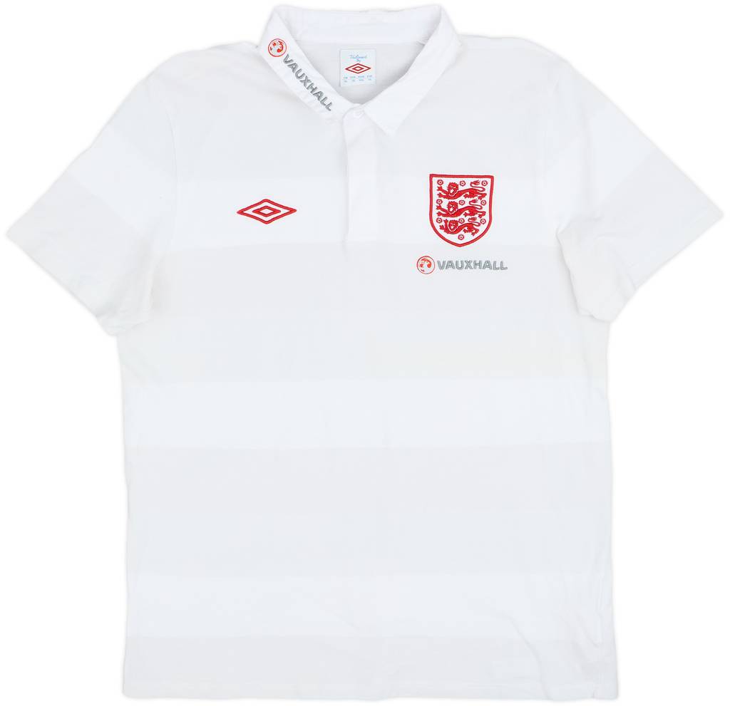 2012-13 England Umbro Polo Shirt - 7/10 - (XL)