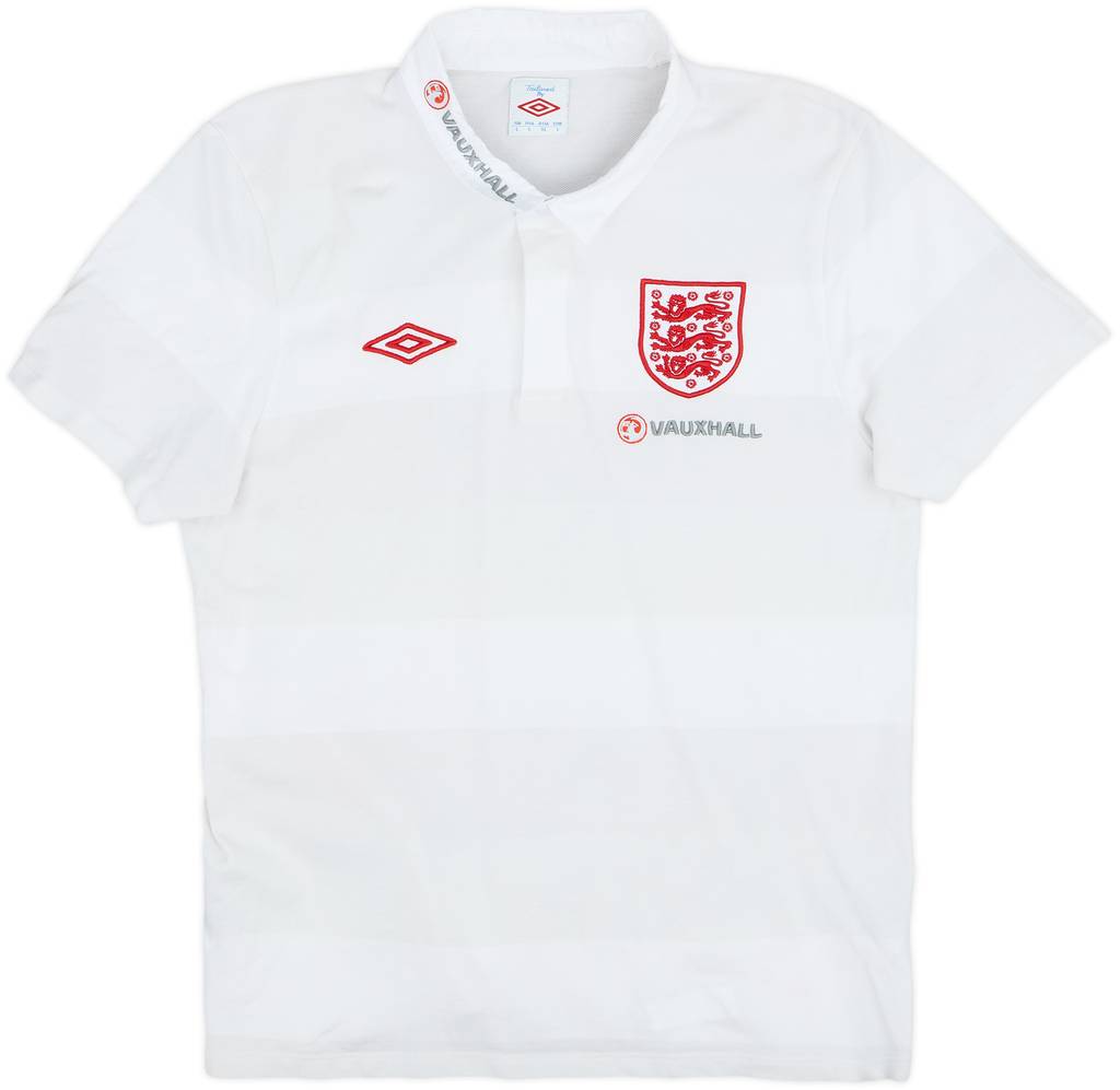 2012-13 England Umbro Polo Shirt - 9/10 - (L)