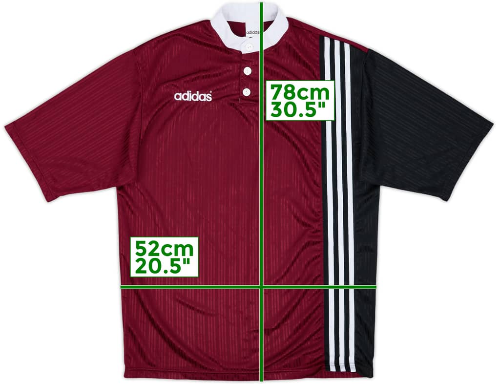 1990s adidas Template Shirt - 9/10 - (L)