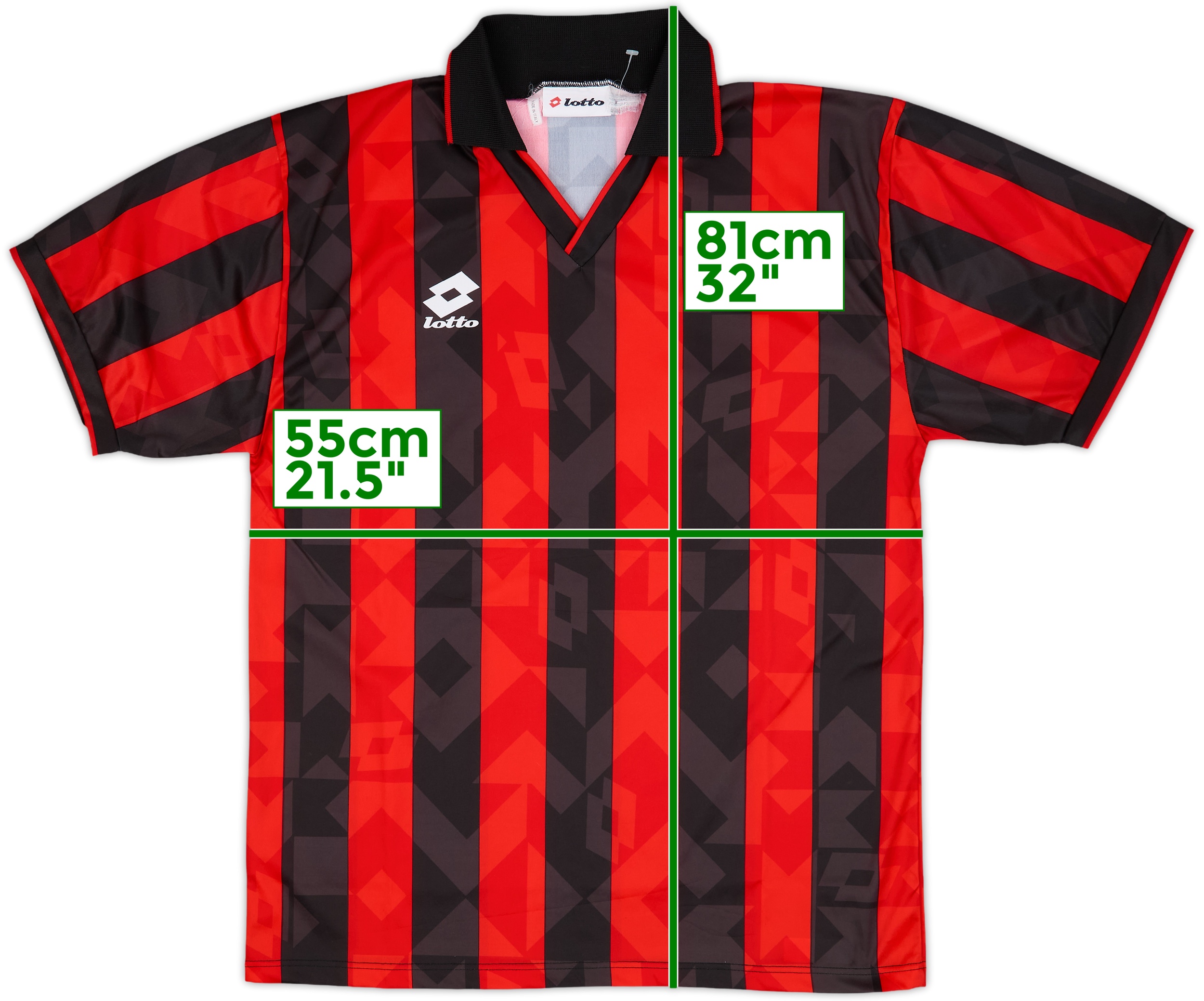 1990s Lotto Template Shirt (AC Milan) - 9/10 - (L)