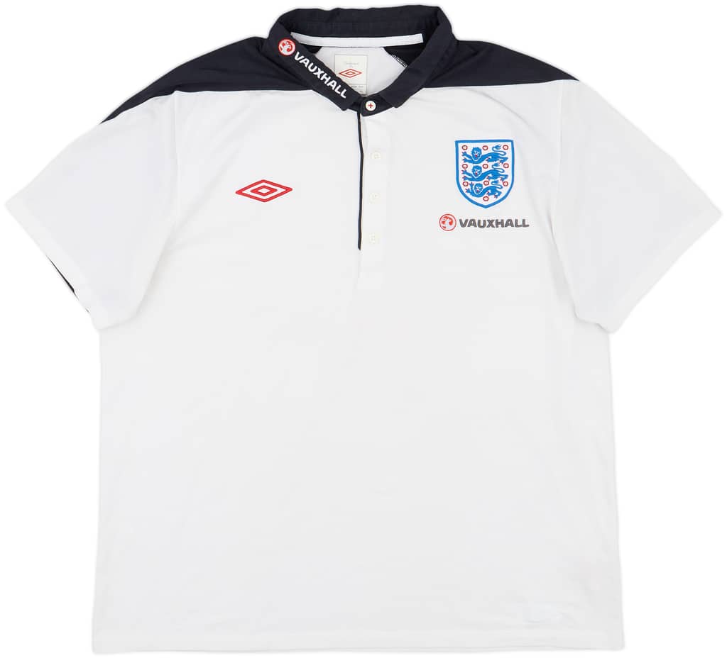 2012 England Umbro Polo Shirt - 7/10 - (XL)