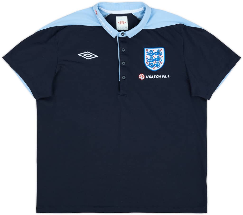 2012-13 England Umbro Polo Shirt - 9/10 - (L)