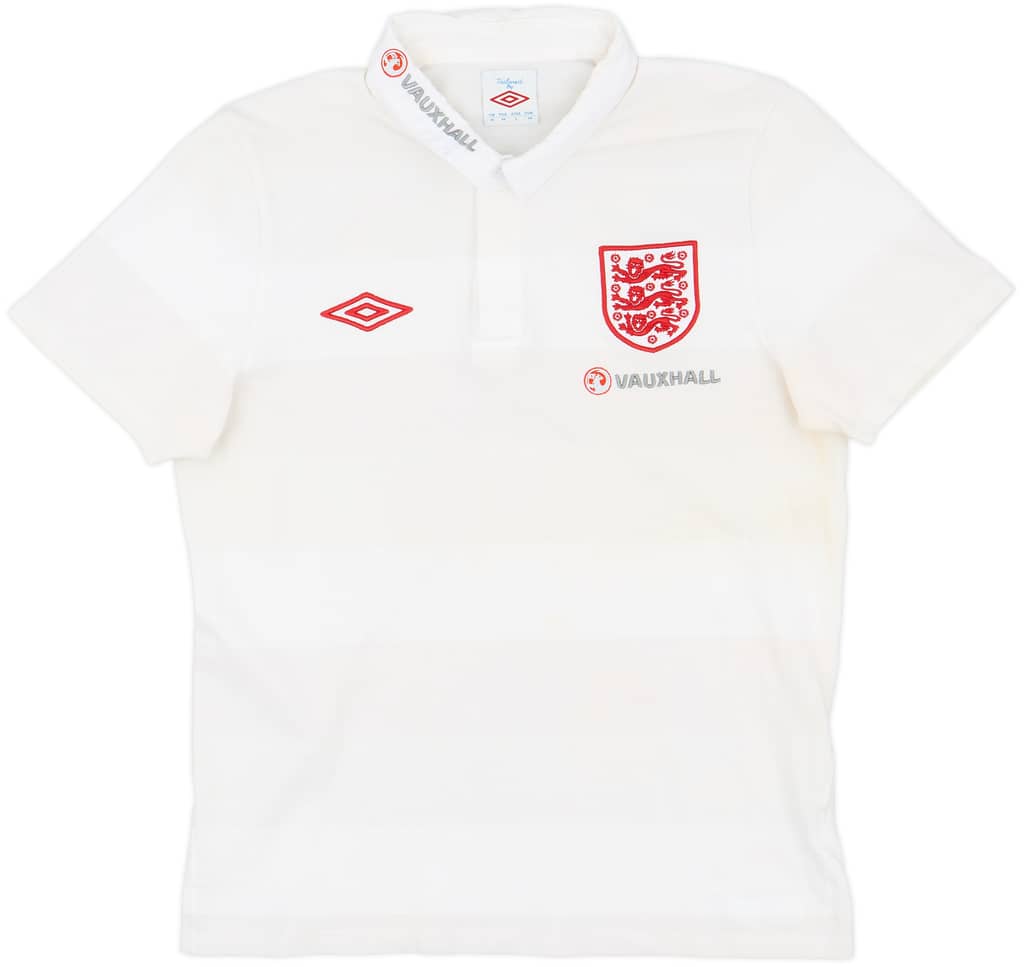 2012-13 England Umbro Polo Shirt - 9/10 - (M)