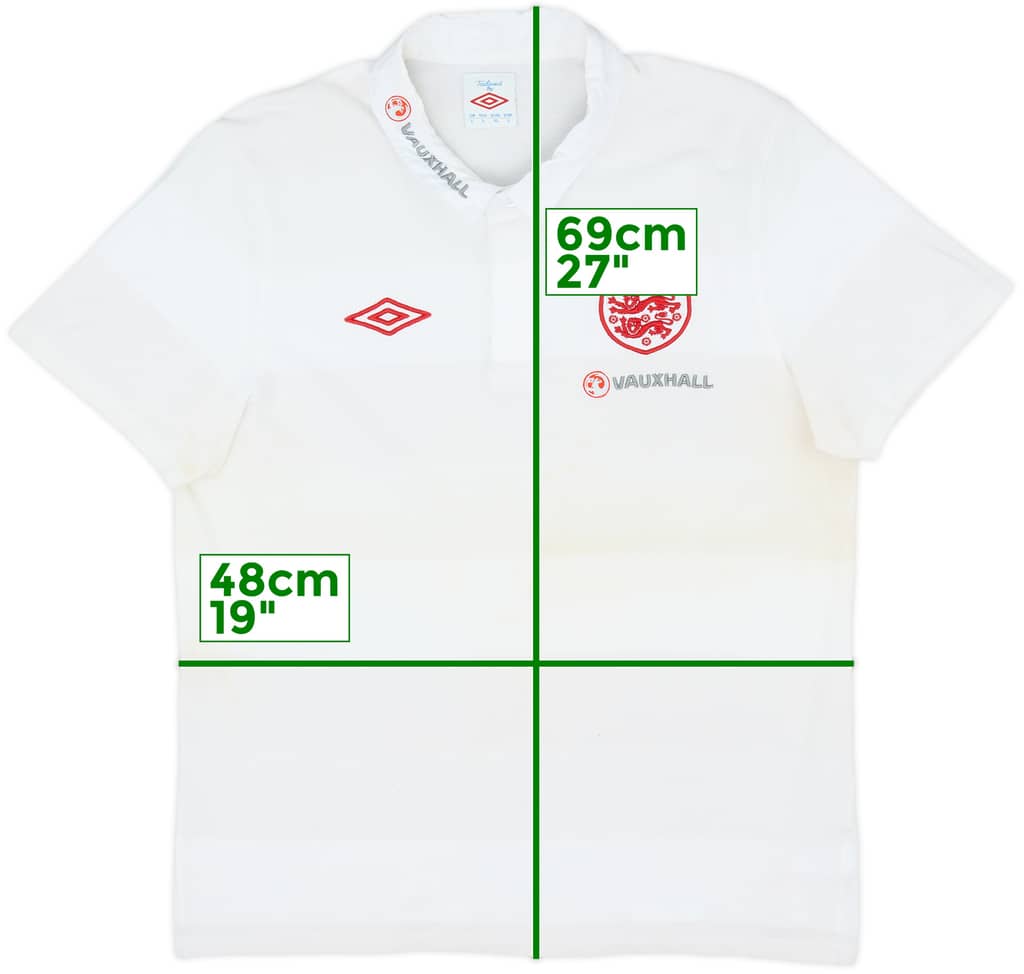 2012-13 England Umbro Polo Shirt - 5/10 - (L)