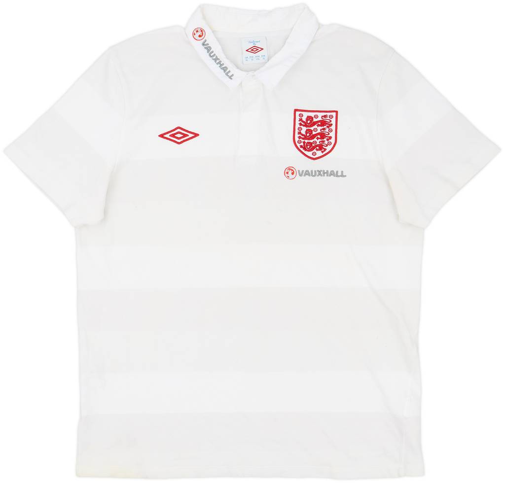 2012-13 England Umbro Polo Shirt - 7/10 - (XL)