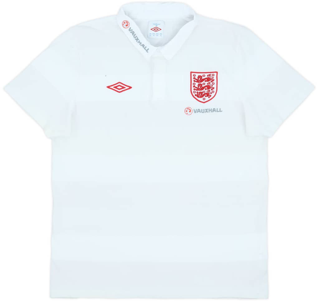 2012-13 England Umbro Polo Shirt - 9/10 - (XL)