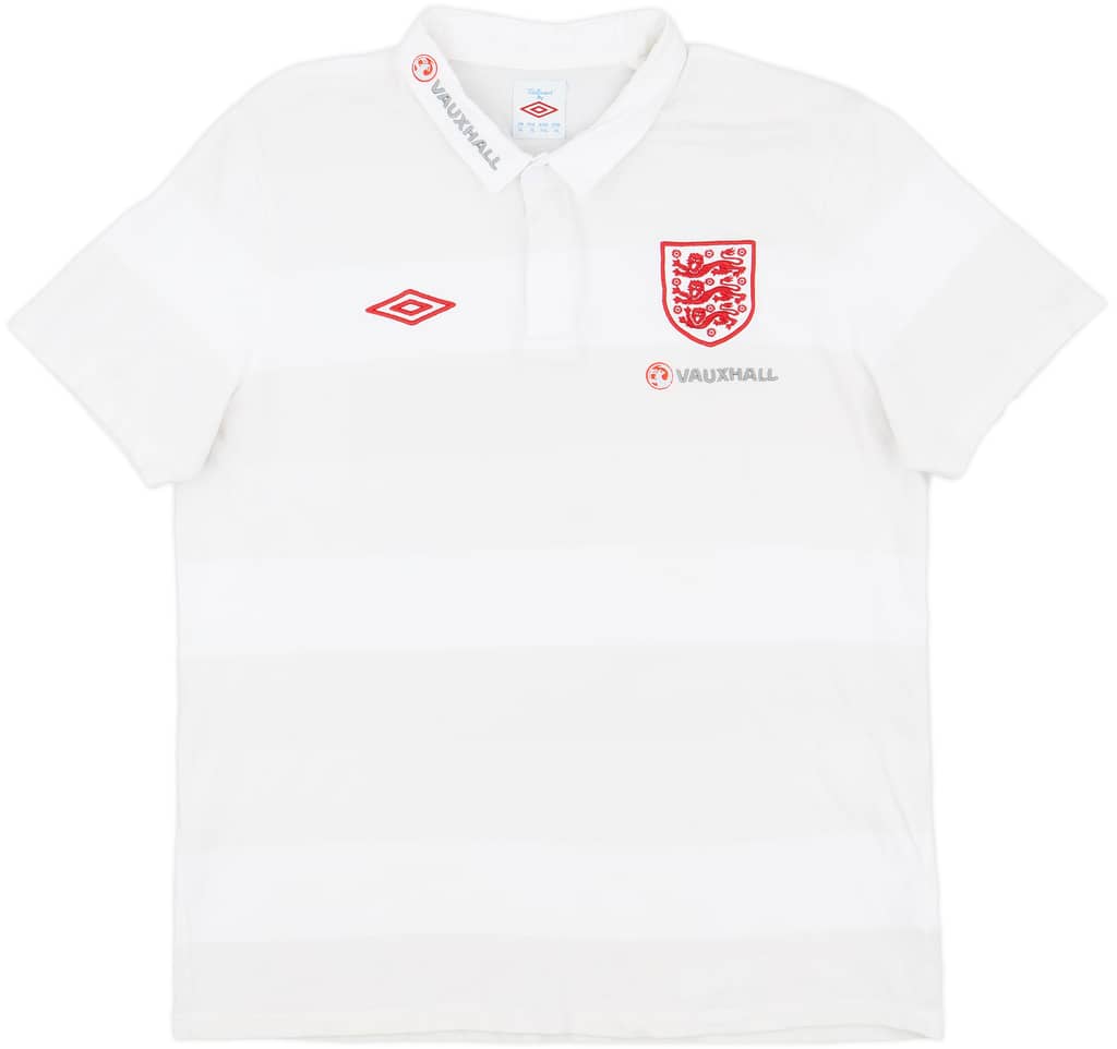 2012-13 England Umbro Polo Shirt - 9/10 - (XL)
