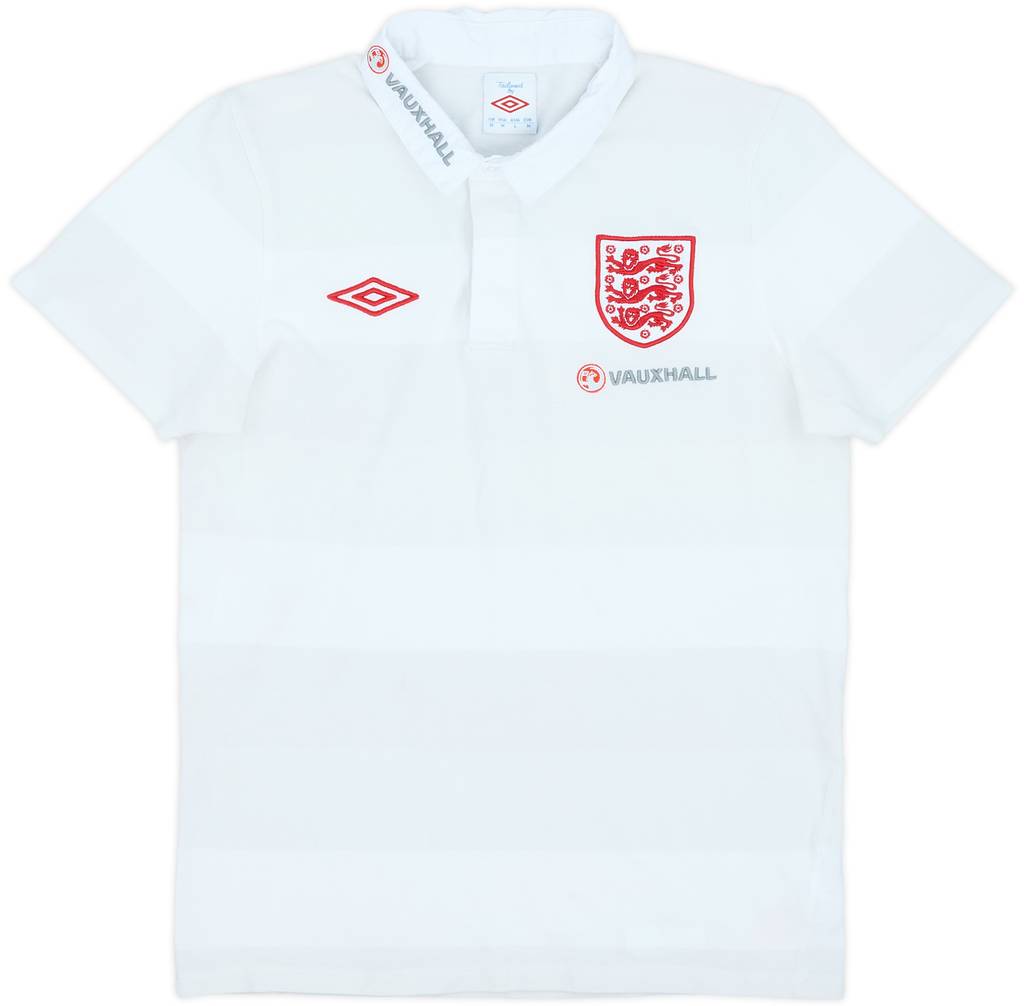 2012-13 England Umbro Polo Shirt - 9/10 - (M)