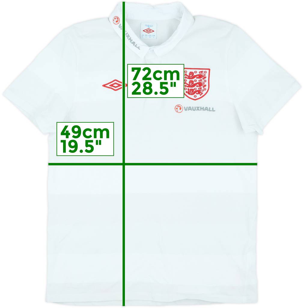2012-13 England Umbro Polo Shirt - 8/10 - (L)