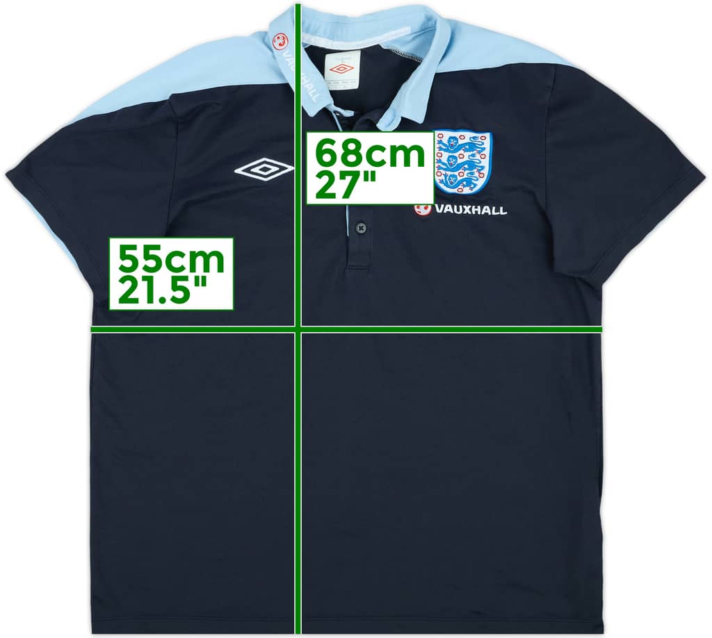 2012 England Umbro Polo Shirt - 8/10 - (L)
