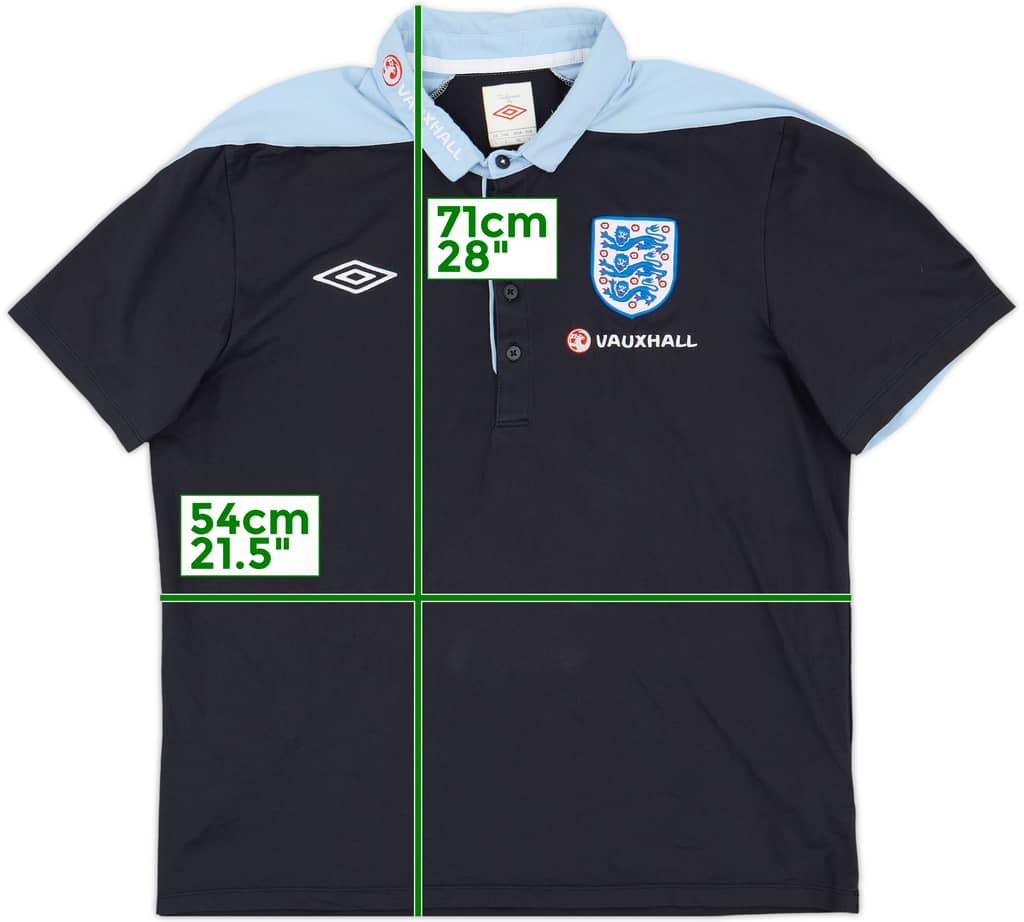 2012 England Umbro Polo Shirt - 8/10 - (L)
