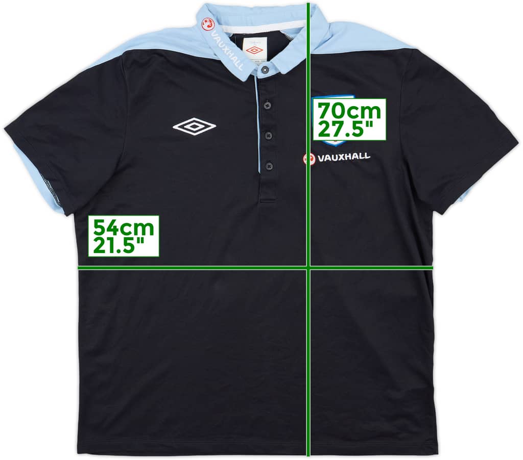 2012 England Umbro Polo Shirt - 8/10 - (L)