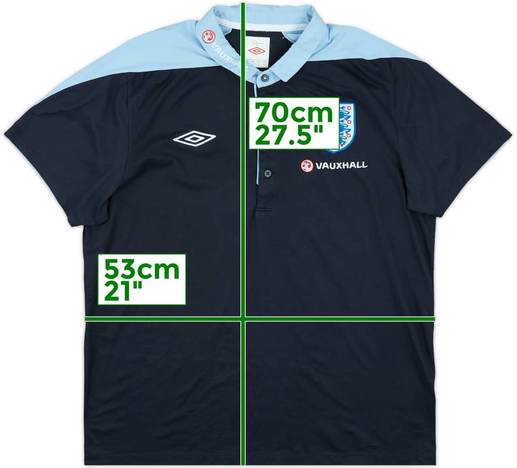 2012 England Umbro Polo Shirt - 8/10 - (L)