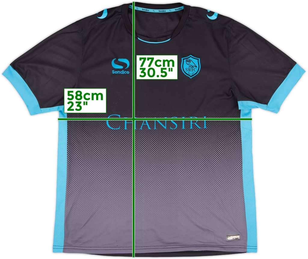 2015-16 Sheffield Wednesday Away Shirt - 6/10 - (L)