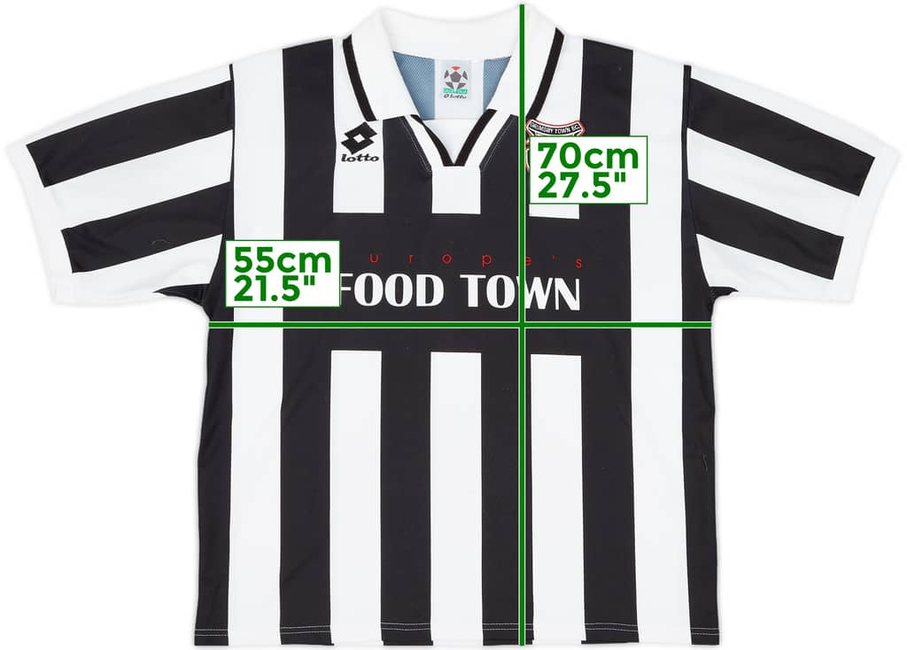 1996-98 Grimsby Town Home Shirt - 6/10 - (L)
